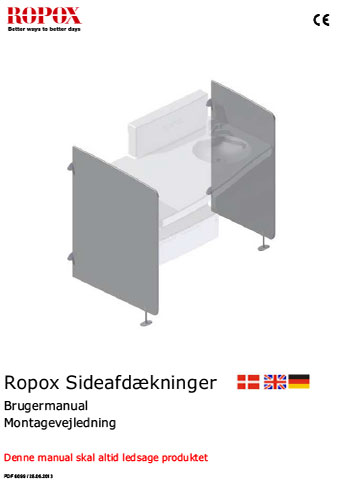 Ropox user & mounting manual - Side Covers