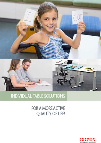 Brochure Ropox Tables Individual table solutions 