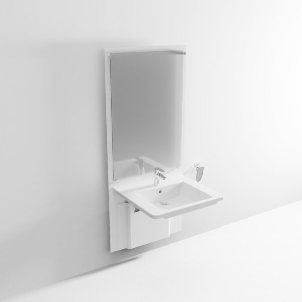 SlimLine - Elektrisch In Hoogte Verstelbare Wastafel - Afbeelding 4
